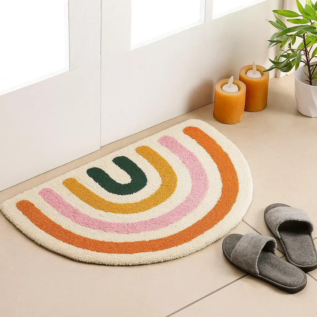 COTTON TUFTED BATHMAT - 40X60cm - View 2